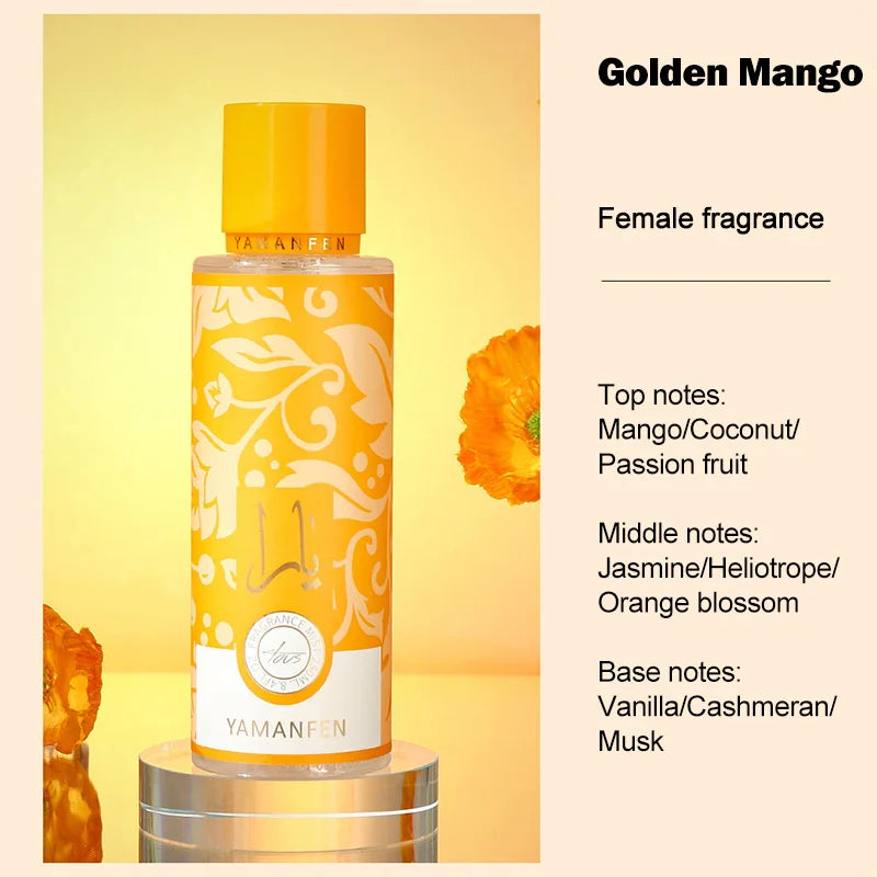 Women Quicksand Perfume Body Spray – Rose Fruity Fragrance Deodorant 250ml