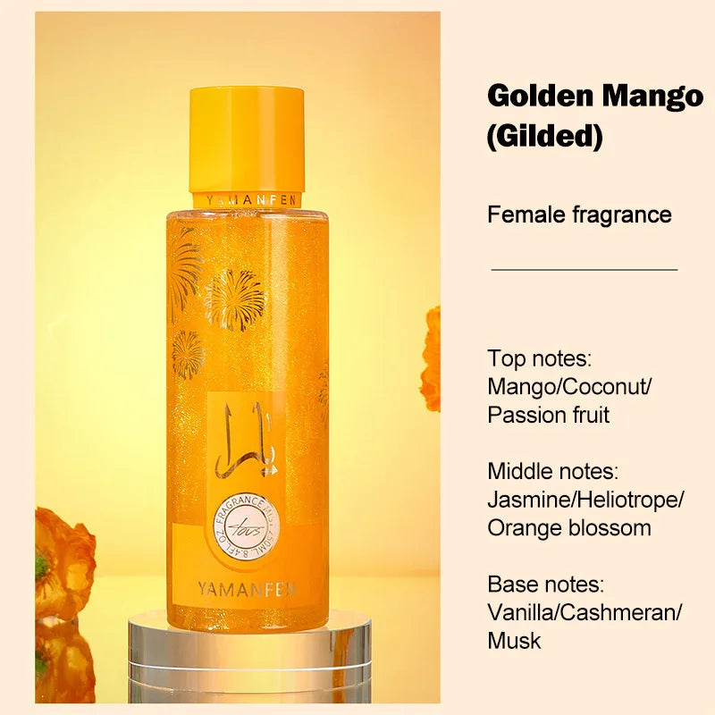 Women Quicksand Perfume Body Spray – Rose Fruity Fragrance Deodorant 250ml